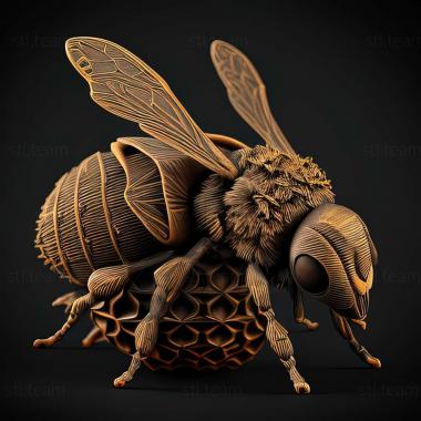 3D model Megachile pluto (STL)